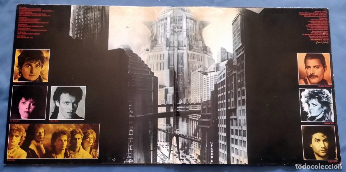 Discos de vinilo: Metropolis LP gatefold 1984 Moroder,F. Mercury, etc - Foto 2