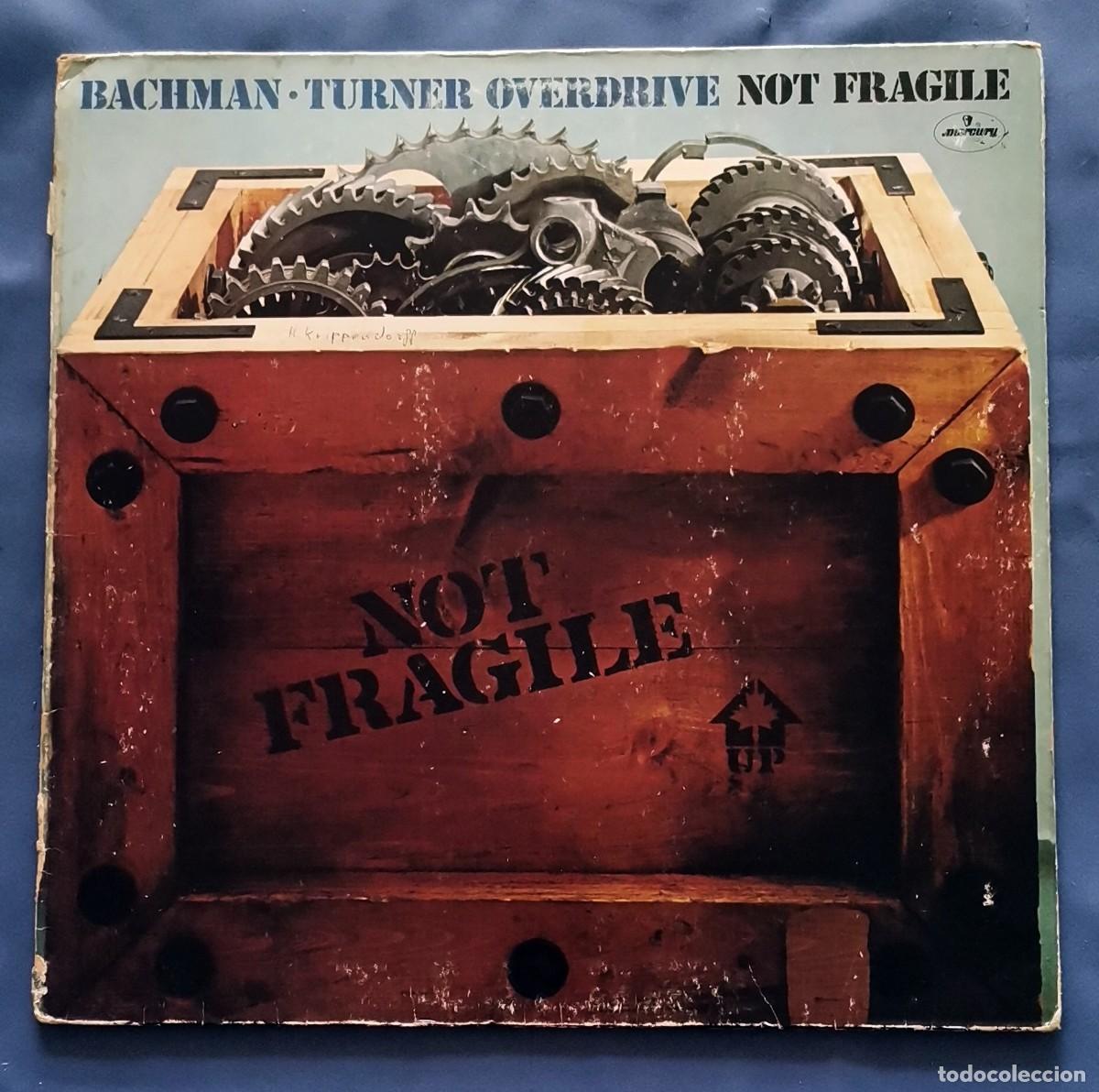 Discos de vinilo: Bachman-Turner Overdrive &ndash; Not Fragile LP gatefold Alemania 1974