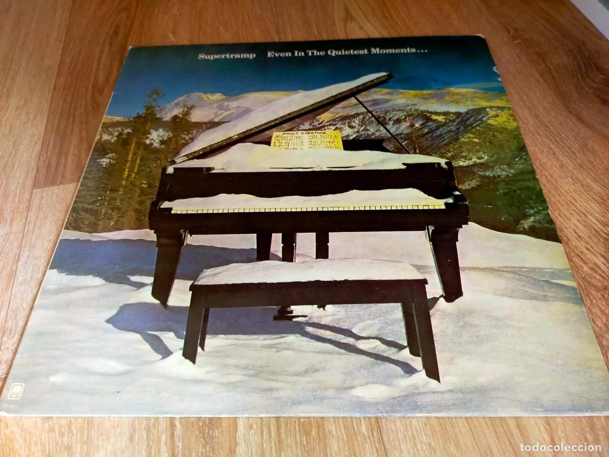 Discos de vinilo: SUPERTRAMP-EVEN IN THE QUIETEST MOMENTS-CONTIENE ENCARTE-EDICION ESPA&Ntilde;OLA