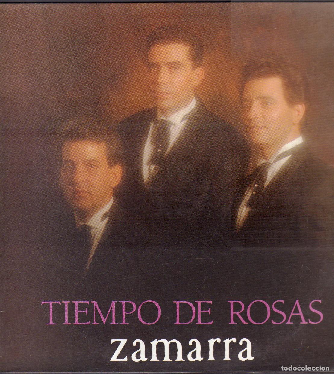 Discos de vinilo: ZAMARRA - TIEMPO DE ROSAS / A LA SOMBRA DEL LIMONERO, CANTARES, CADIZ.../ LP EFEN 1990 RF-26809