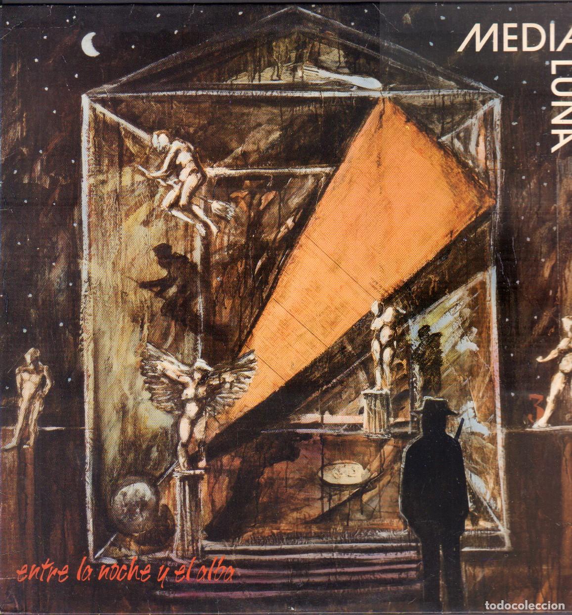Discos de vinilo: MEDIA LUNA - ENTRE LA NOCHE Y EL ALBA / DONDE VAS MANUEL, DEJA EL AMOR.../ LP RNE 1991 RF-26810