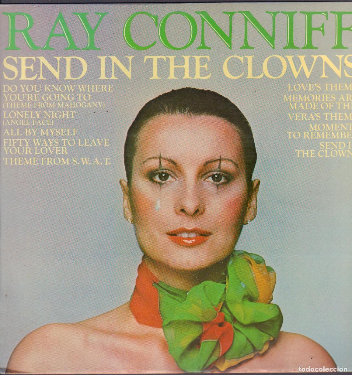 Discos de vinilo: RAY CONNIFF - SEND IN THE CLOWNS / MOMENTS TO REMEMBER, LONELY NIGHT.../ LP CBS 1976 RF-26820