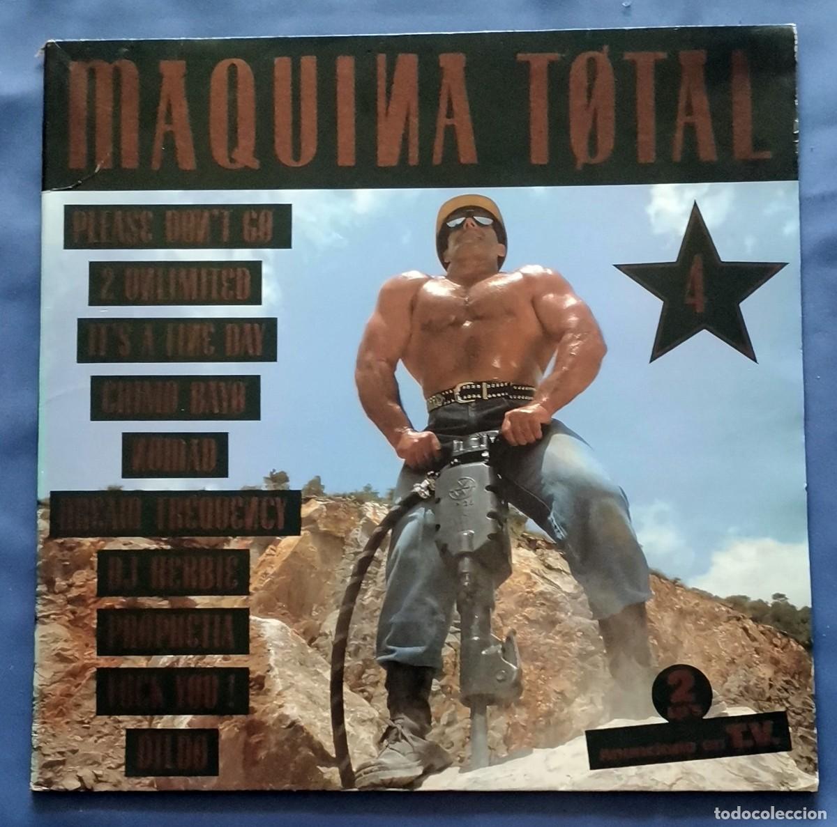 Discos de vinilo: Maquina Total 4 2xLP gatefold 1992 Max Music