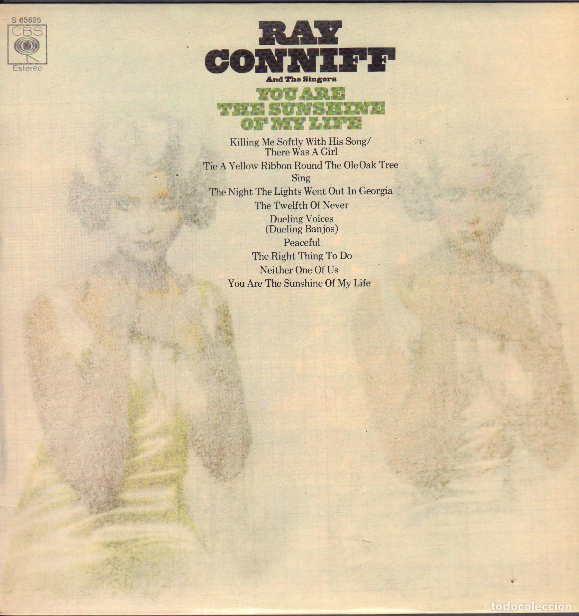 Discos de vinilo: RAY CONNIFF (AND THE SINGERS) - THERE WAS A GIRL, THE RIGHT THING TO DO.../ LP CBS 1973 RF-26821