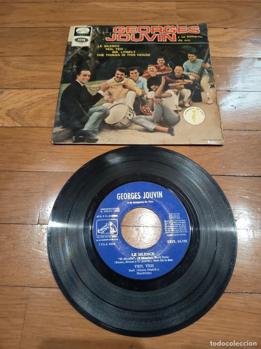 Discos de vinilo: SINGLE EP - GEORGES JOUVIN - LE SILENCE -1965