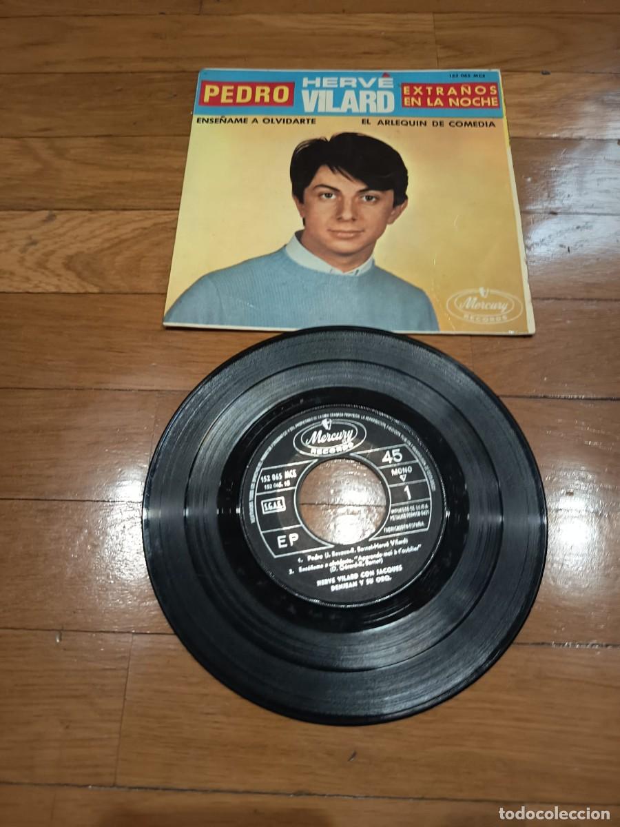 Discos de vinilo: SINGLE EP - HERVE VILARD - PEDRO -1966