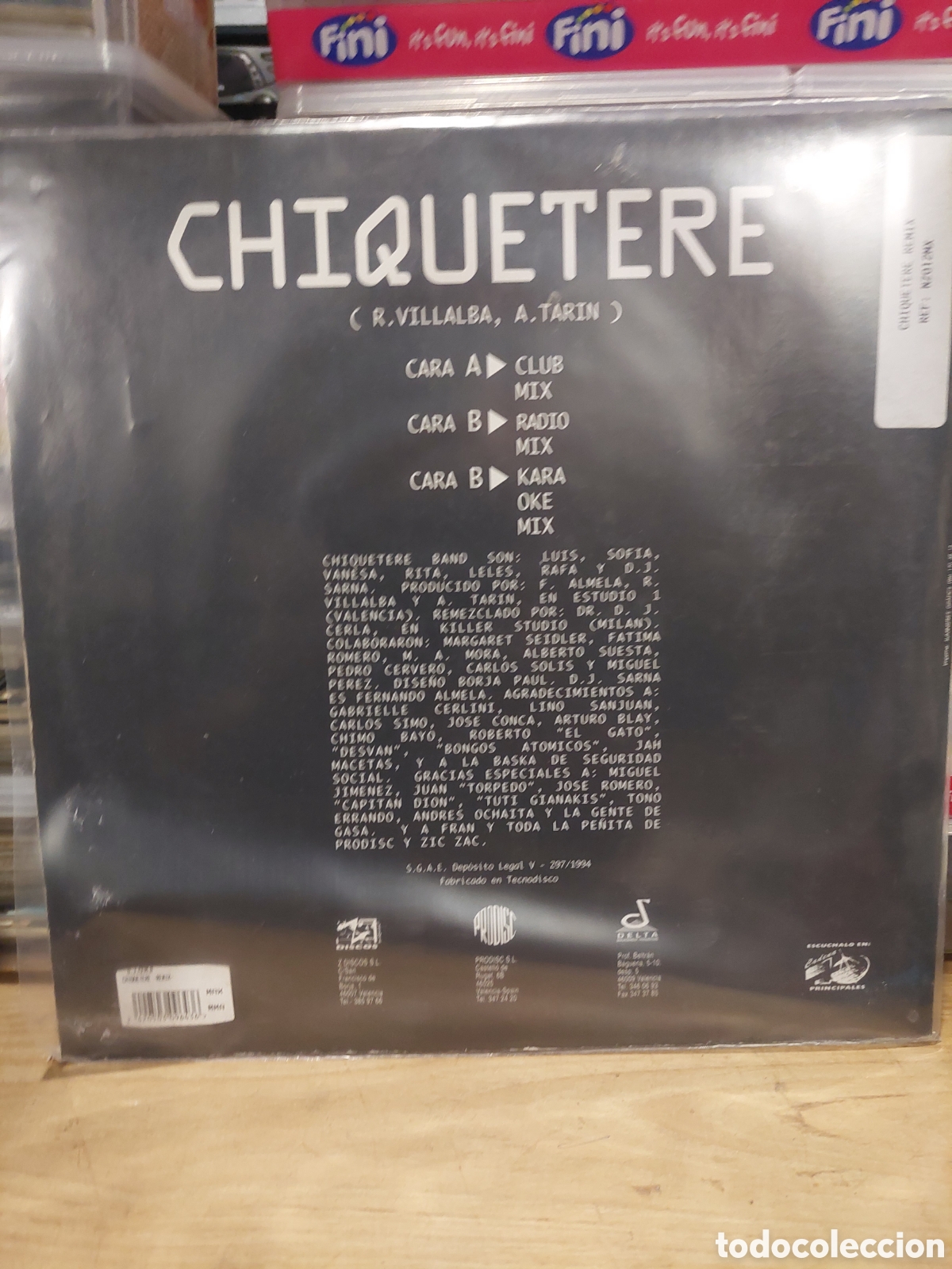 Discos de vinilo: MAXI DR CERLA CHIQUETER REMIX Buen estado - Foto 2