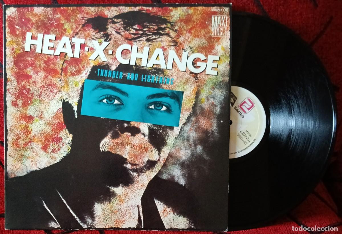 Discos de vinilo: HEAT-X-CHANGE ** Thunder And Lightning ** MAXI SINGLE VINILO 1985