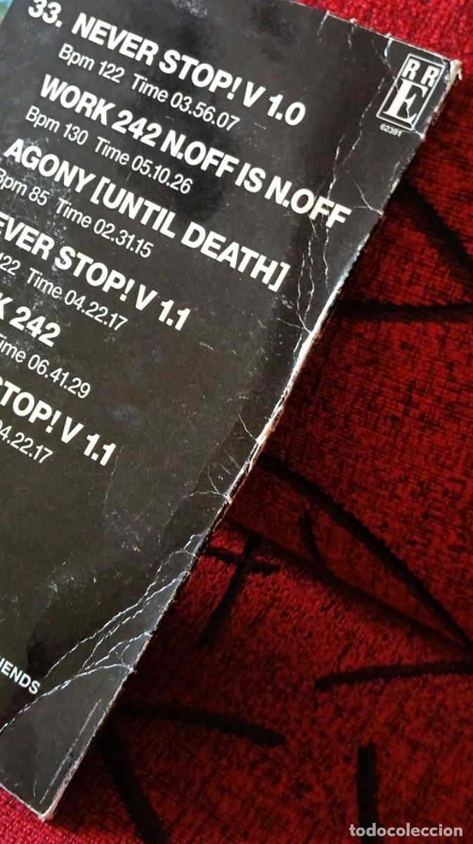 Discos de vinilo: FRONT 242 ** Never Stop! ** MAXI ISNGLE VINILO 1989 - Foto 3