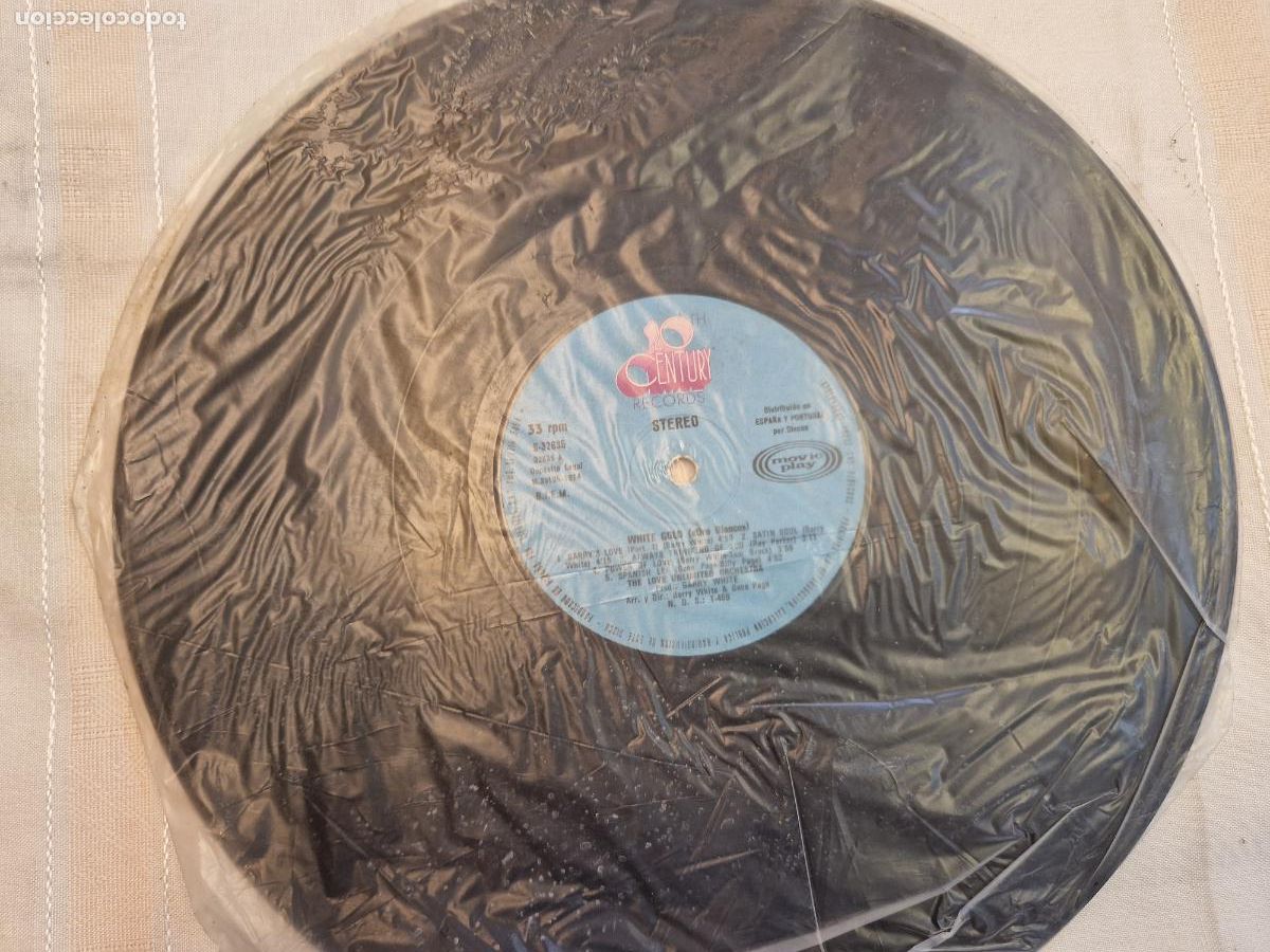 Discos de vinilo: SINGLE. WHITE GOLD. BARRY'S LOVE. SATIN SOUL. ALWAYS.