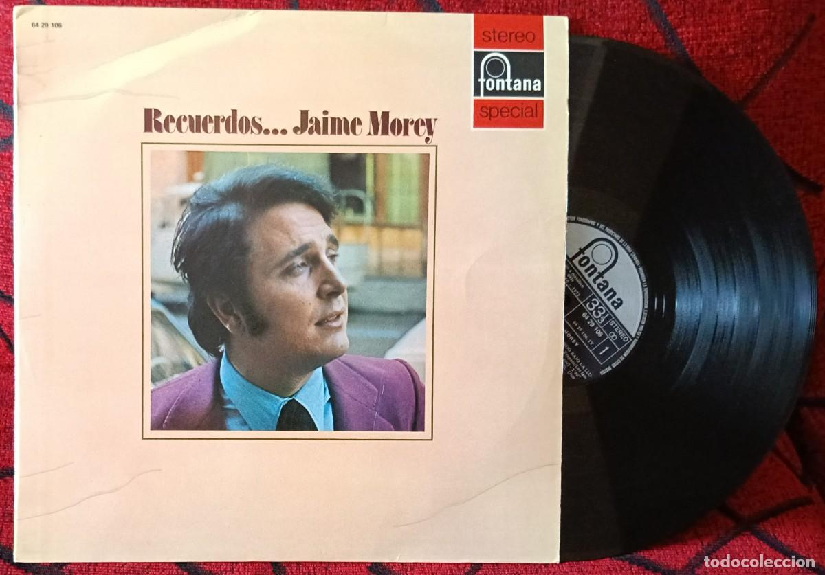 Discos de vinilo: JAIME MOREY ** Recuerdos ** VINILO LP 1972 EUROVISION