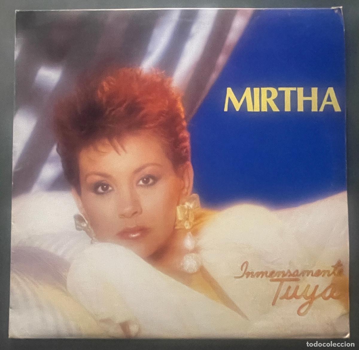 Disques de vinyle: MIRTHA PEREZ / INMENSAMENTE TUYA / LP SONO RODVEN 1987 / VENEZUELA