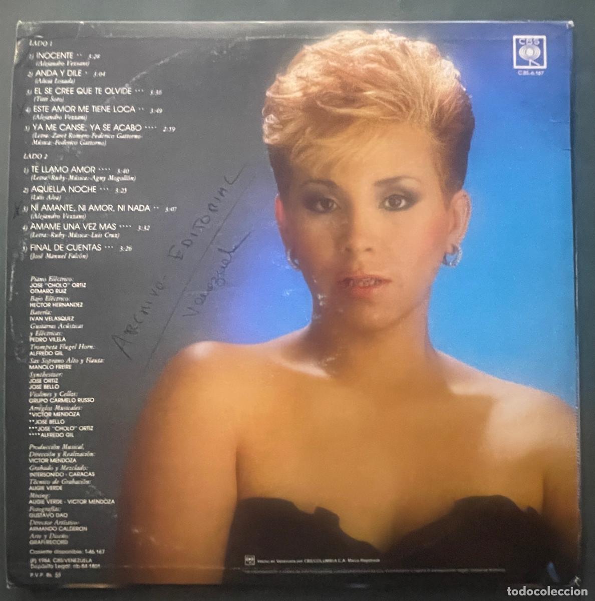 Discos de vinilo: MIRTHA / ANDA Y DILE / LP CBS 1984 / USA - Foto 2