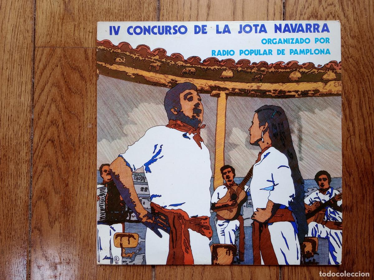 Discos de vinilo: IV concurso de la Jota Navarra - Joana Piqueras + M Carmen Zubiri + Ignacio Resano + ....