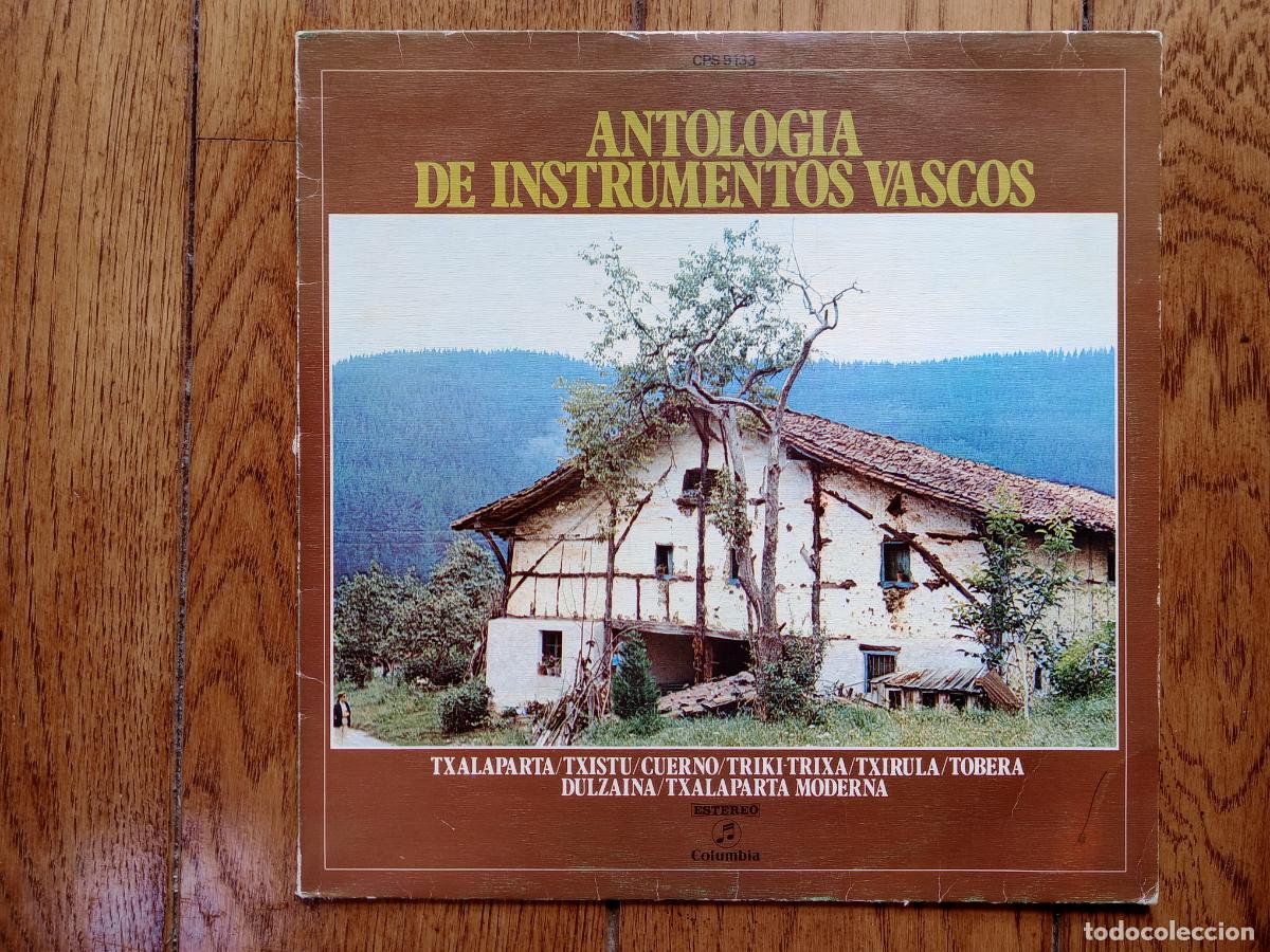 Discos de vinilo: Antolog&iacute;a de instrumentos vascos