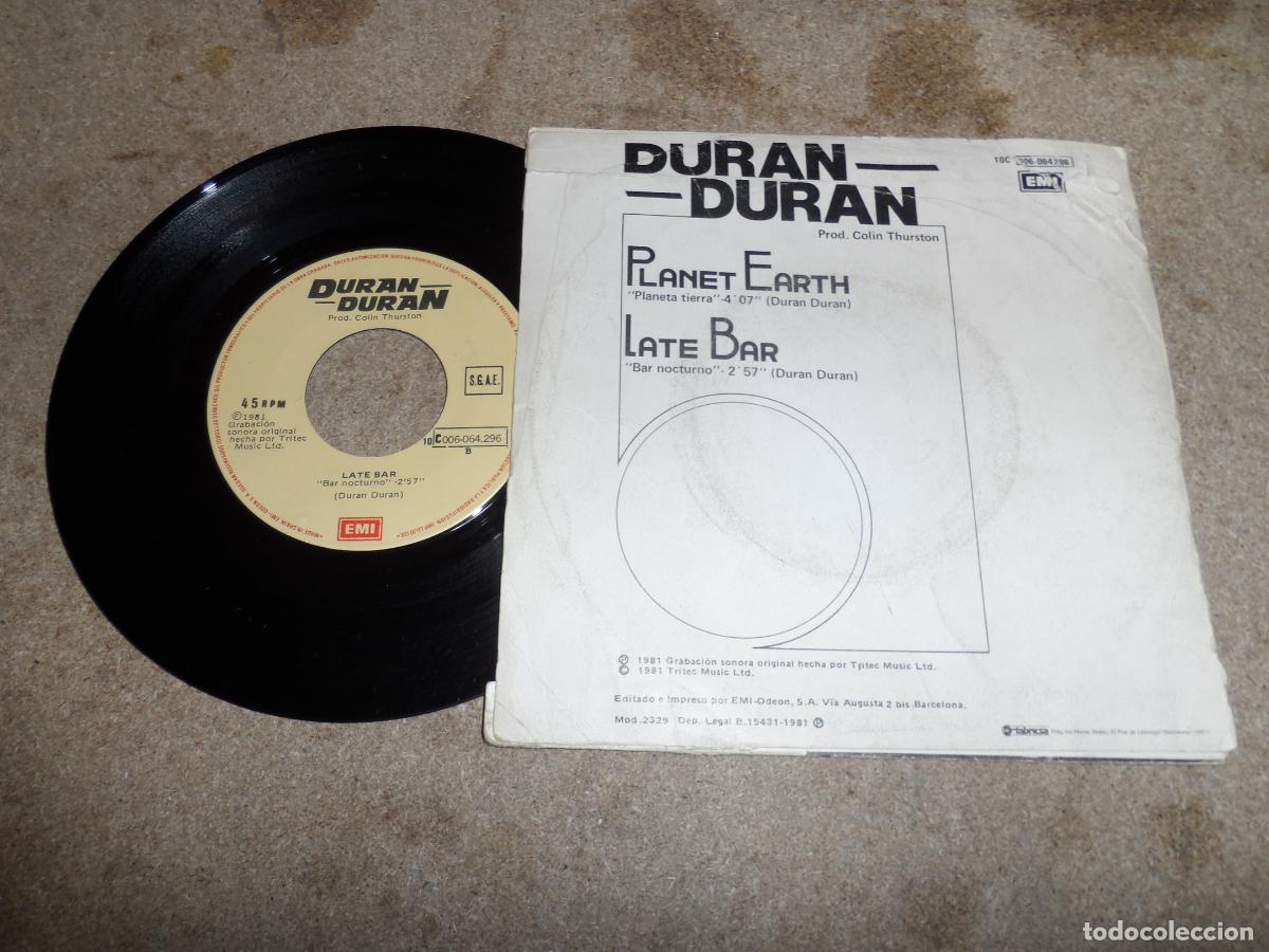 Discos de vinilo: Duran Duran &lrm;&ndash; Planet Earth (SPAIN 1981) - Foto 2