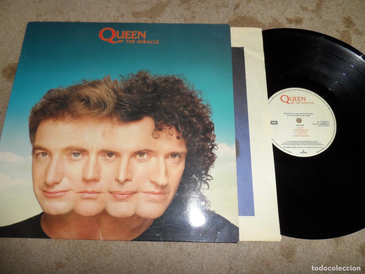 Discos de vinilo: QUEEN - THE MIRACLE (SPAIN 1989)