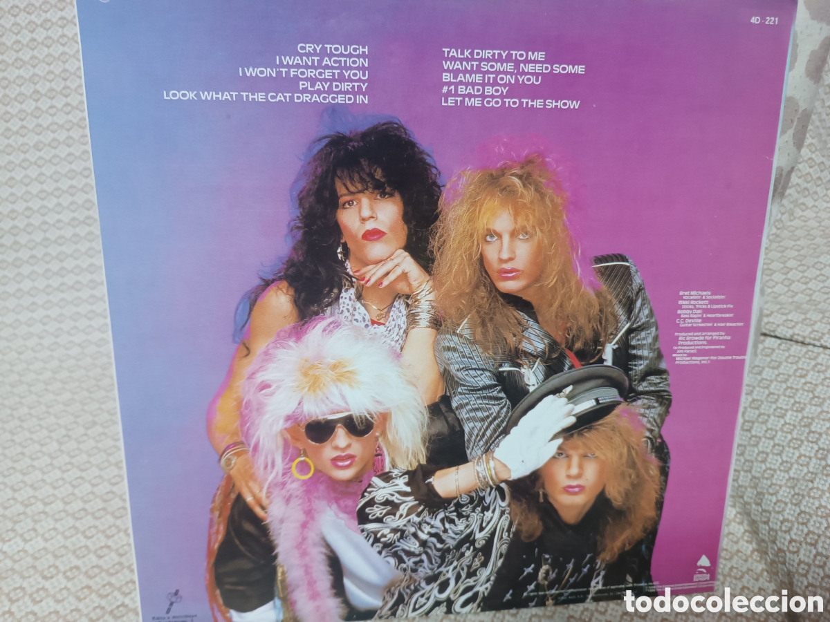 Discos de vinilo: Poison Look What The Cat Dragged in - Foto 2