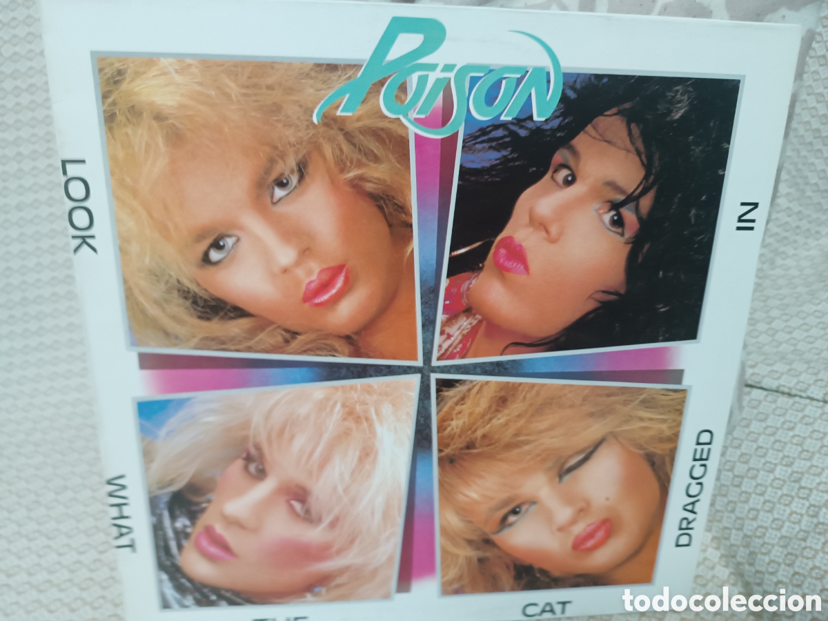 Disques de vinyle: Poison Look What The Cat Dragged in