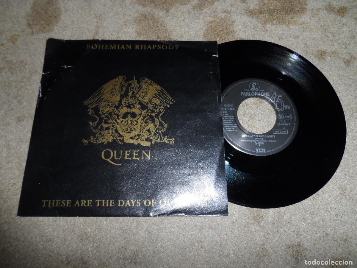 Discos de vinilo: QUEEN - BOHEMIAN RHAPSODY (UK 1991)