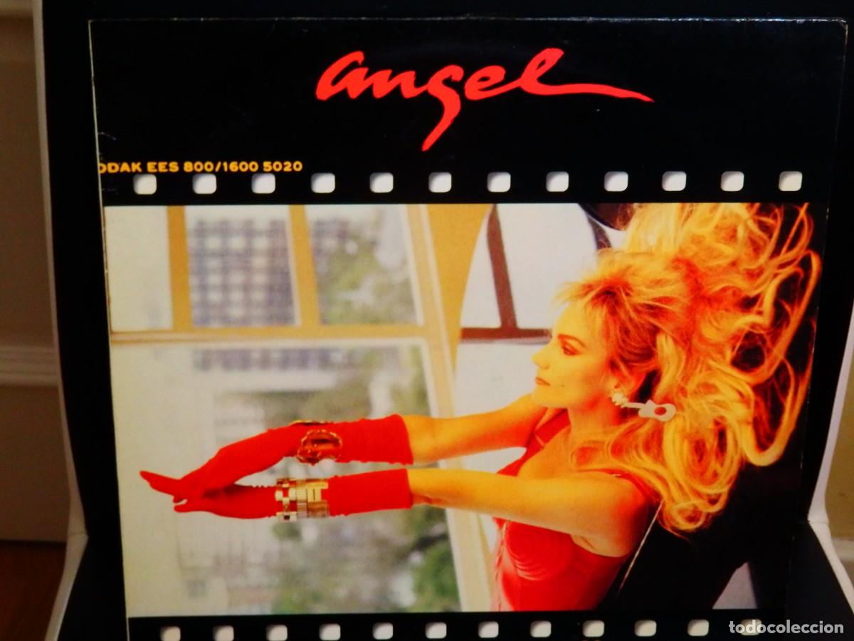 Discos de vinilo: &Aacute;ngel * LP Vinilo * 1987 EMI *Dancing In Paris * Ultrarare * Euro-Dance