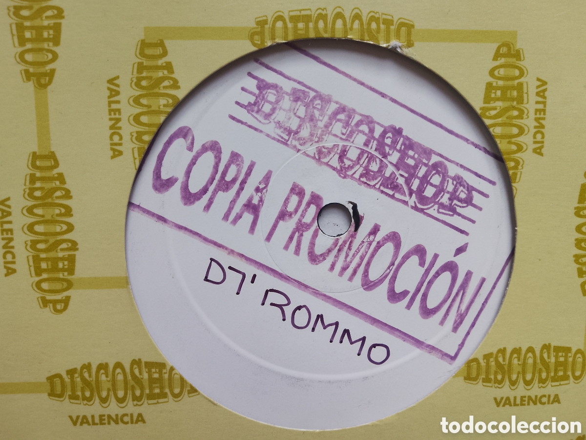 Discos de vinilo: DJ Rommo - Tell Me Up ! /// 1994 DISCOSHOP VALENCIA . PROMO . WHITE LABEL