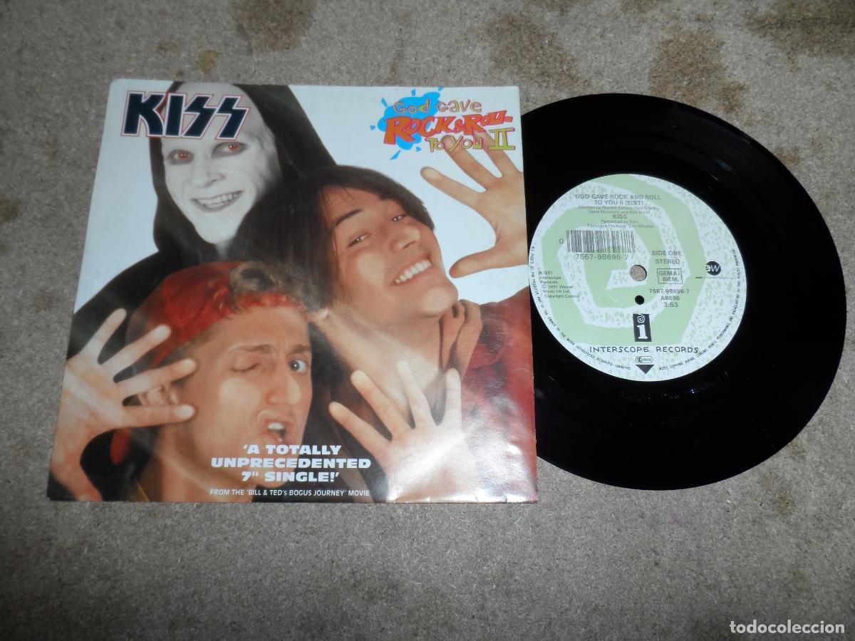 Discos de vinilo: Kiss &ndash; God Gave Rock & Roll To You II (UK 1991)