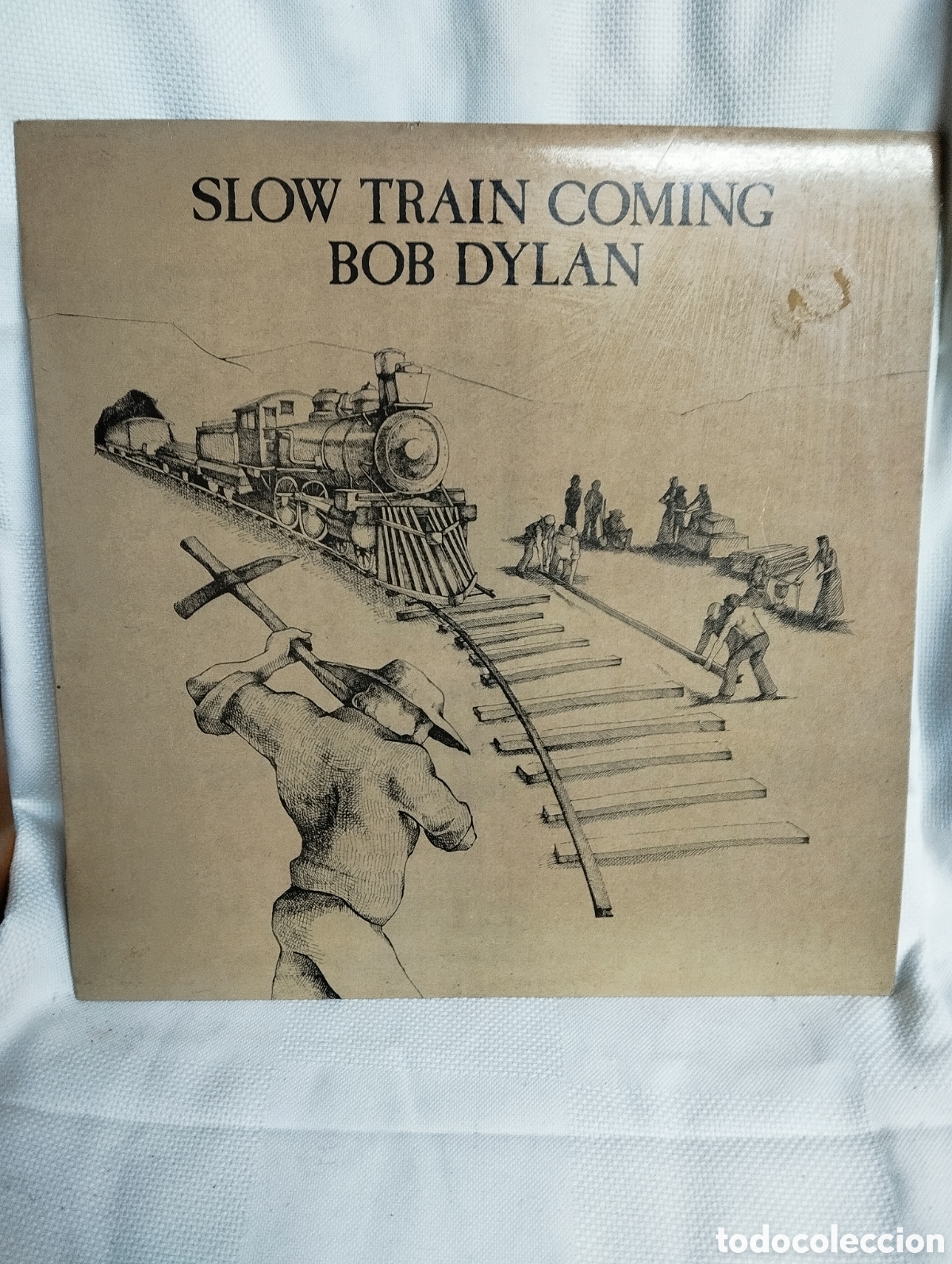 Discos de vinilo: BOB DYLAN,SLOW TRAIN COMING