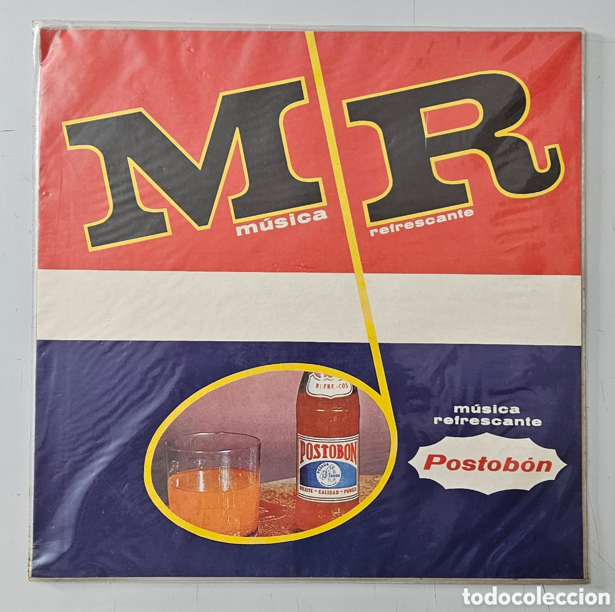 Discos de vinilo: LP V/A MUSICA REFRESCANTE POSTOBON (Colombia - Codiscos - 1967) Latin Cumbia MUY RARO