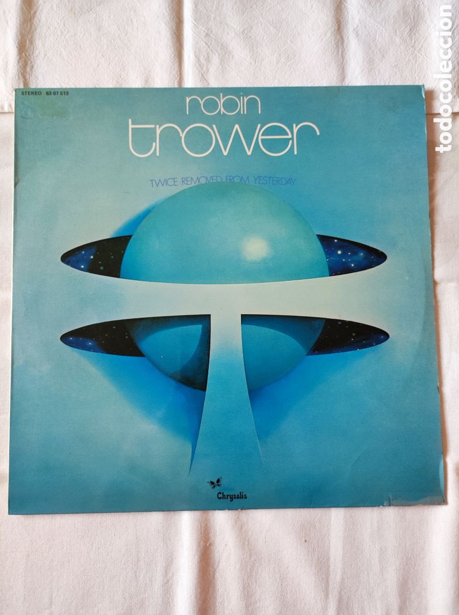 Discos de vinilo: ROBIN TROWER - TWICE REMOVED FROM YESTERDAY
