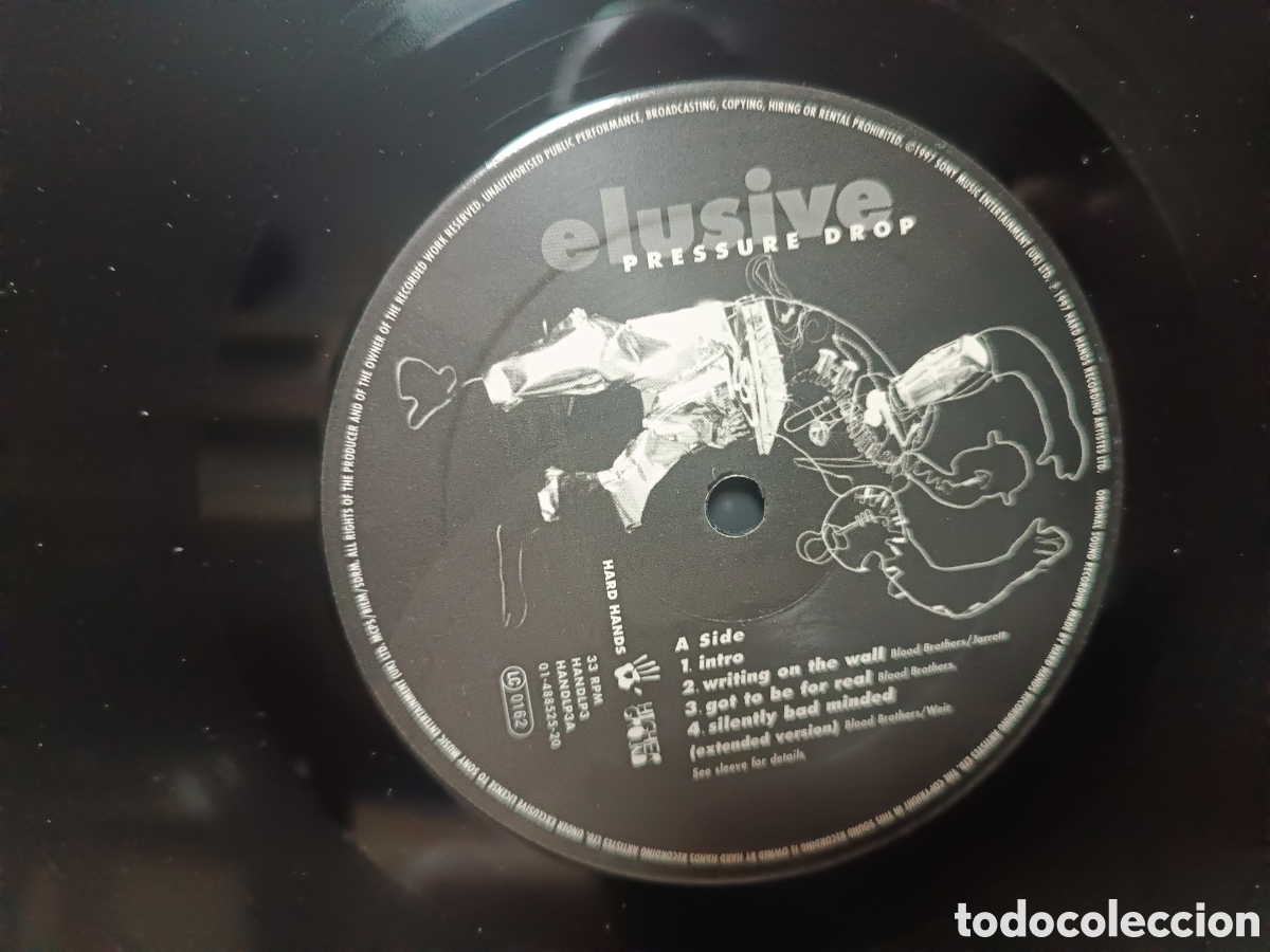 Discos de vinilo: Pressure Drop Elusive.. - Foto 4