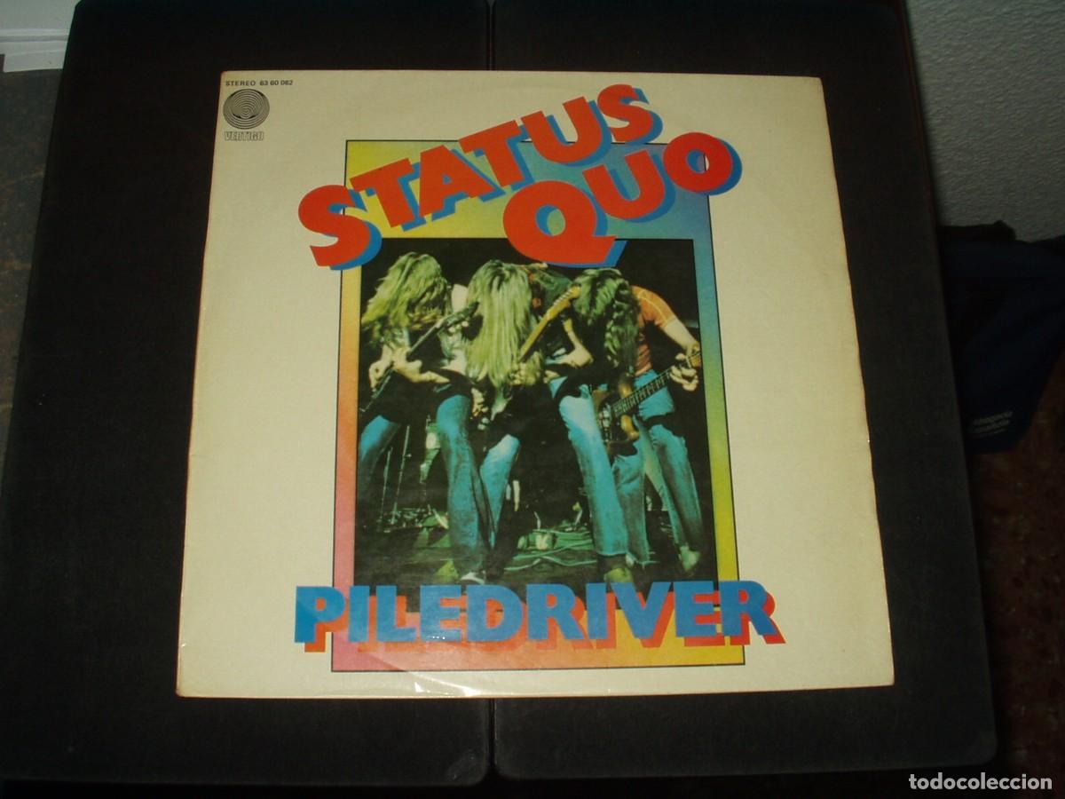 Discos de vinilo: STATUS QUO LP PILEDRIVER HEAVY METAL