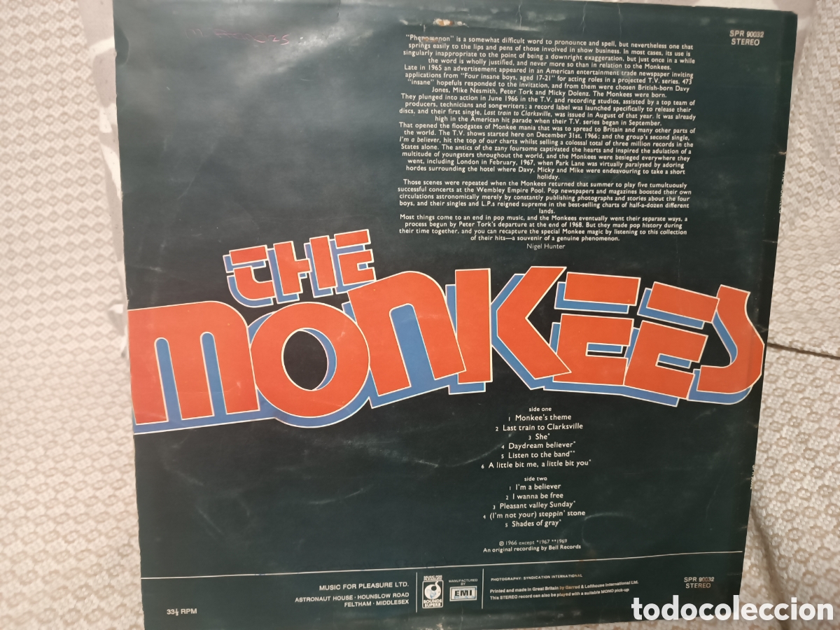 Discos de vinilo: The Monkees The BEST of - Foto 2