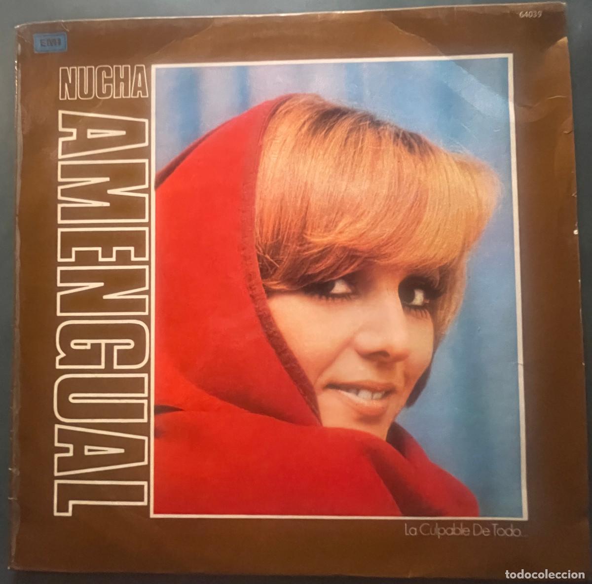 Disques de vinyle: NUCHA AMENGUAL / LA CULPABLE DE TODO / LP EMI 1973 / ARGENTINA