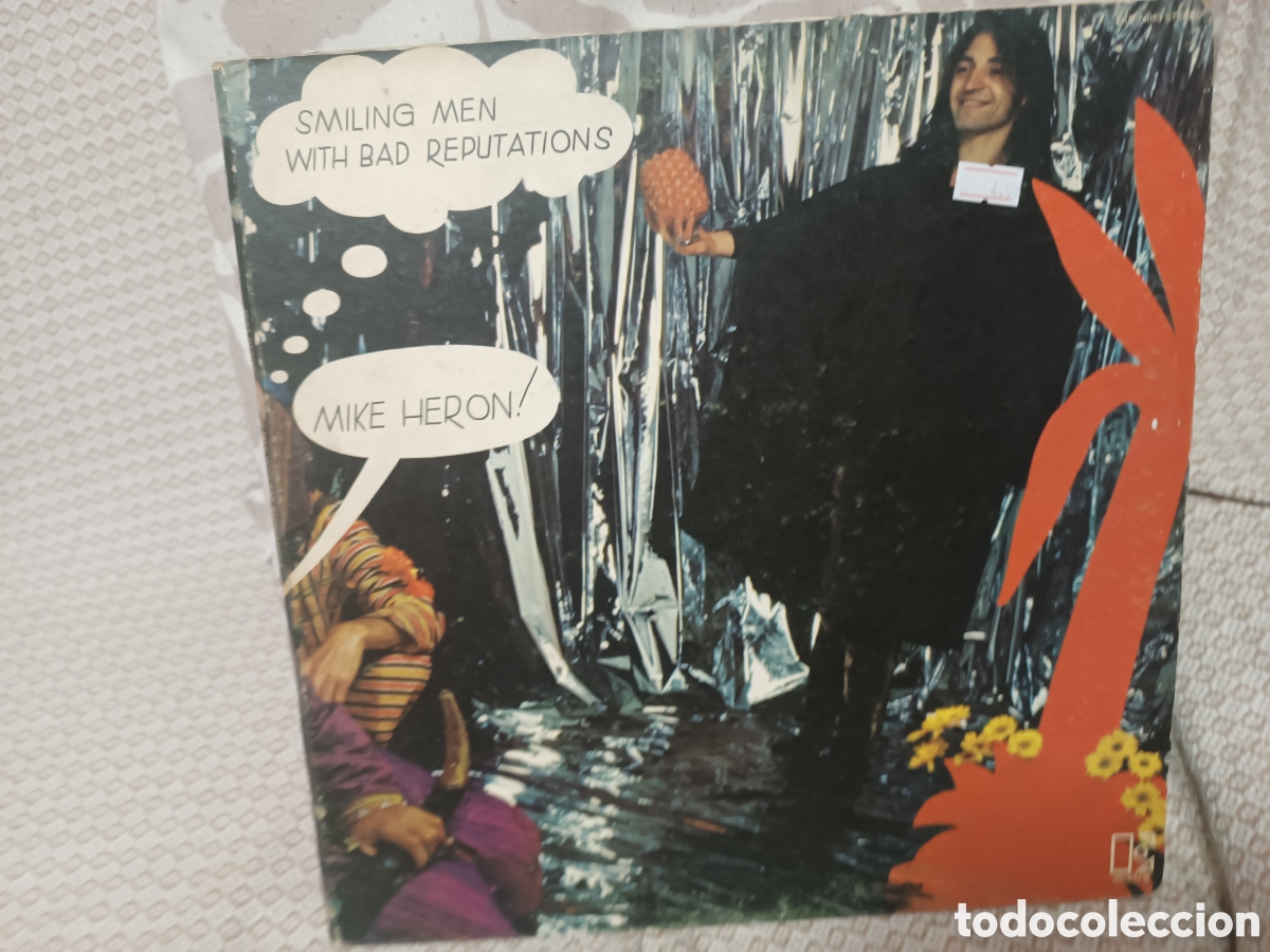 Disques de vinyle: Mike Heron Smiling men with bad Reputations