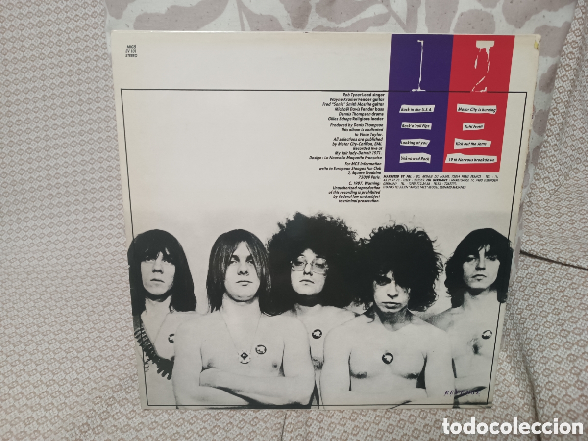 Discos de vinilo: M.C.5. Do It ............ - Foto 2