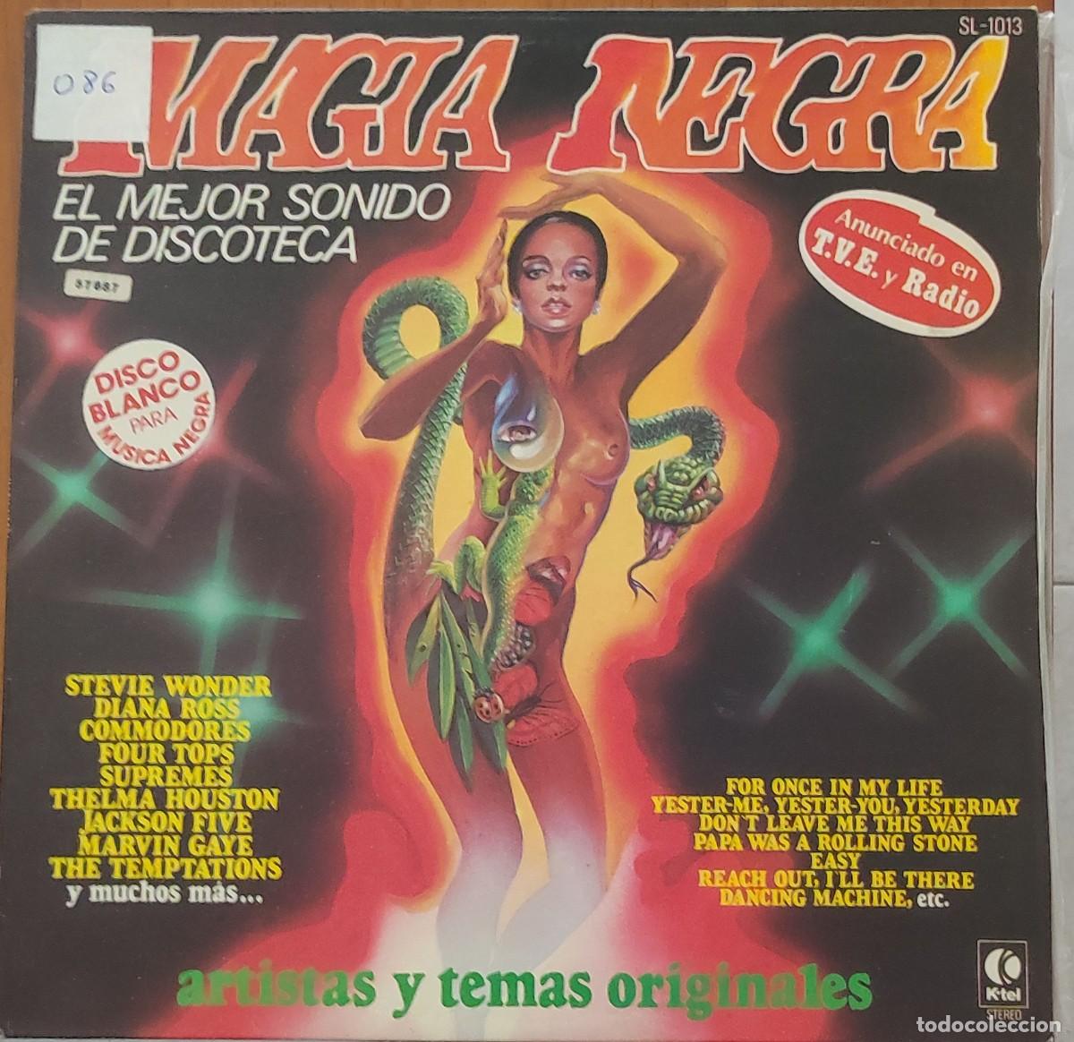 Discos de vinilo: Magia Negra &ndash; El mejor sonido de discoteca (1978, K‑tel / Imperial International &ndash; SL‑1013)