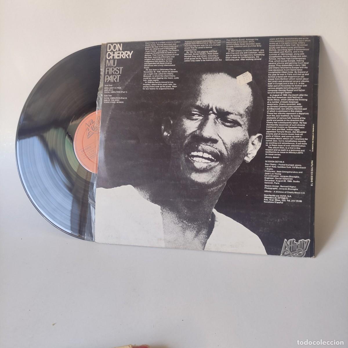 Discos de vinilo: Don Cherry &ndash; Mu First Part ** LP Affinity ** COMO NUEVO ** juani - Foto 2