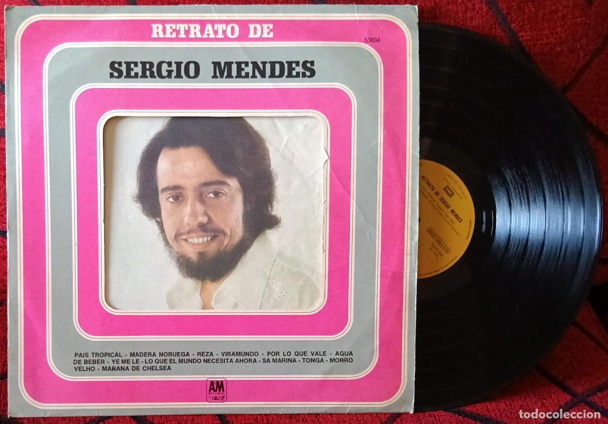 Discos de vinilo: SERGIO MENDES ** Retrato De Sergio Mendes ** VINILO LP 1973 ARGENTINA
