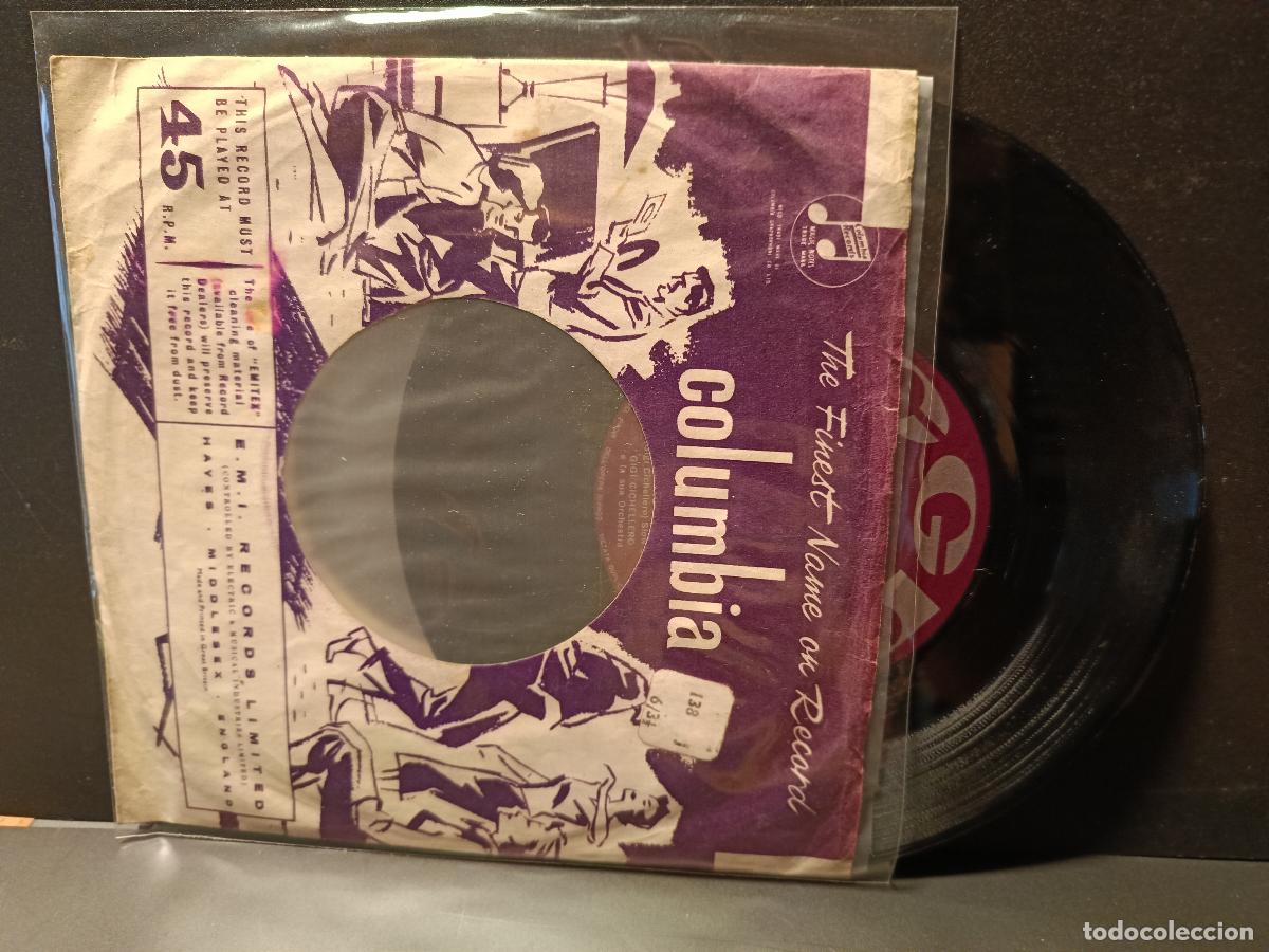 Discos de vinilo: BETTY CURTIS AL DI LA / VICINO A TE SINGLE ITALIA 1961 PDELUXE