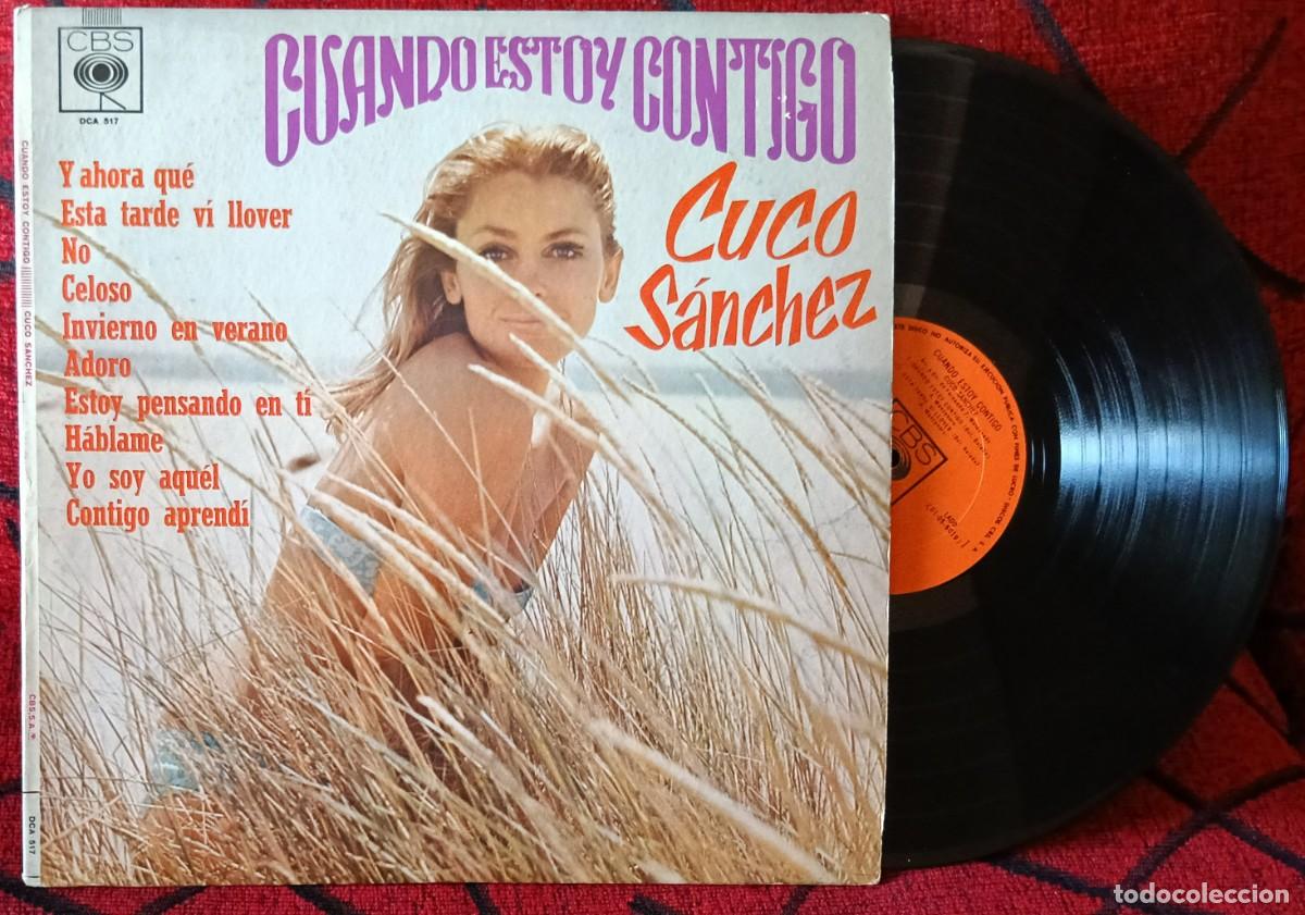 Discos de vinilo: CUCO SANCHEZ ** Cuando Estoy Contigo ** VINILO LP 1967 MEXICO