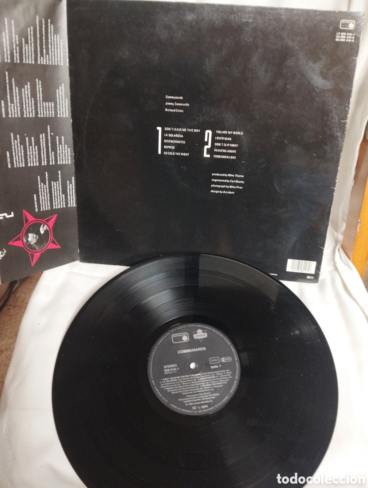 Discos de vinilo: COMMUNARDS, DONT LEAVE ME - Foto 2