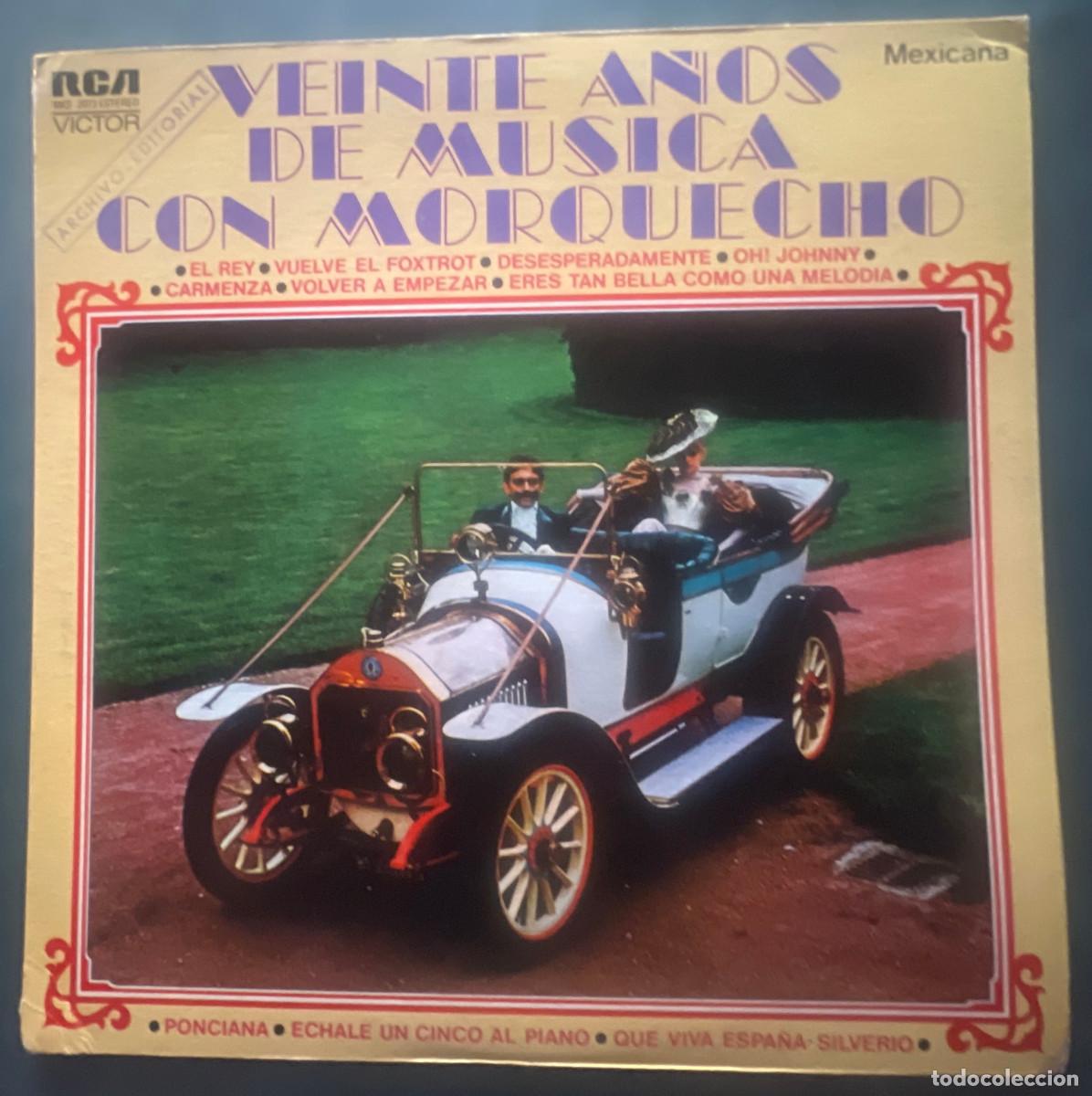 Vinyl records: ALFONSO MORQUECHO / VEINTE A&Ntilde;OS DE MUSICA CON MORQUECHO / LP RCA 1976 / ARGENTINA