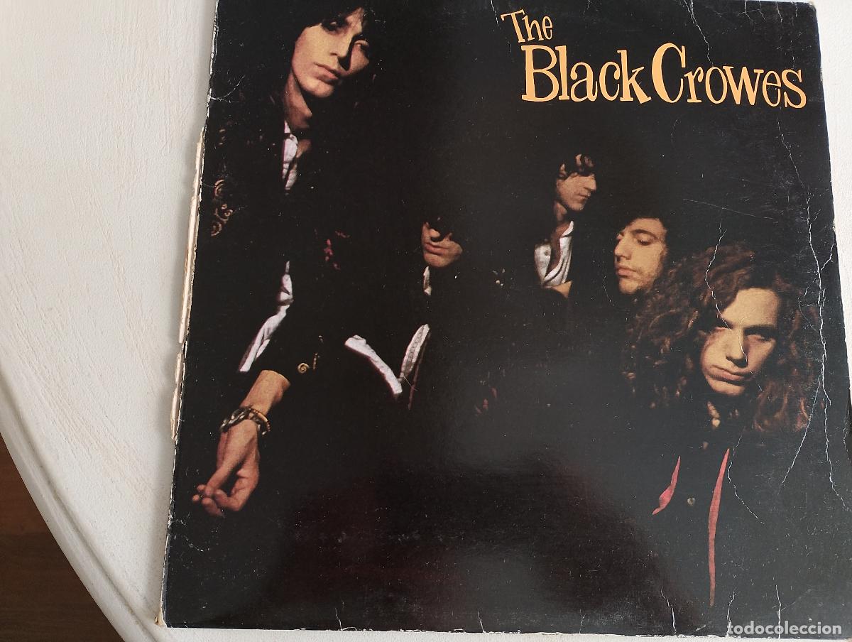 Discos de vinilo: The Black Crowes &ndash; Shake Your Money Maker, ed espa&ntilde;ola, con el encarte,1991