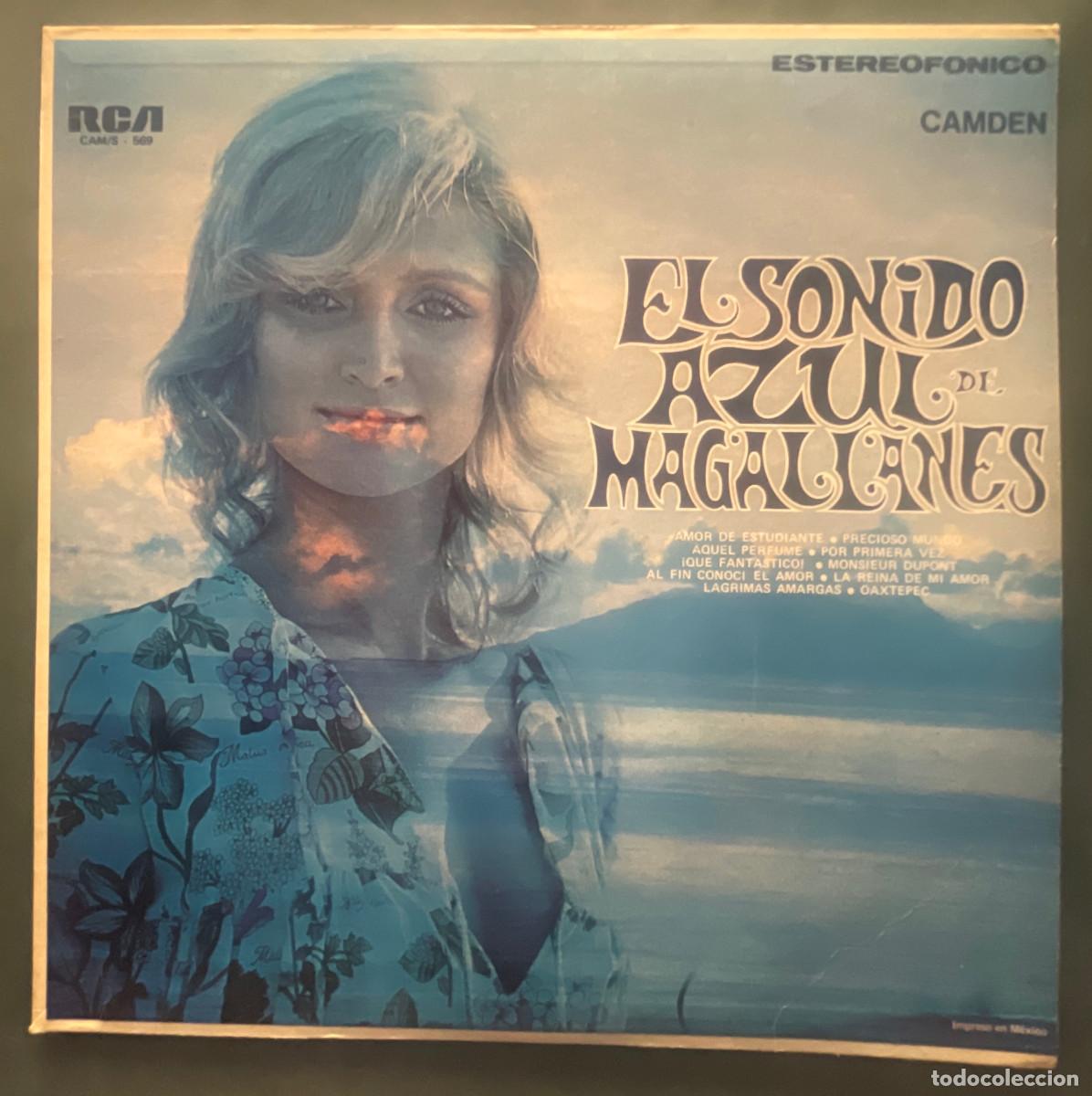 Discos de vinilo: MAGALLANES Y SU ORQUESTA / EL SONIDO AZUL DE MAGALLANES / LP RCA 1971 / MAXICO