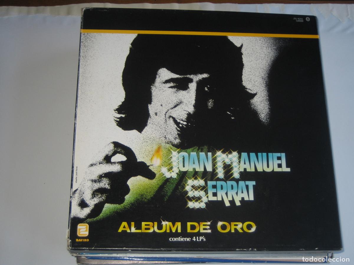 Discos de vinilo: DISCOFERTA - LP - VER FOTO - SERRAT - CAJA CON 4 LPS