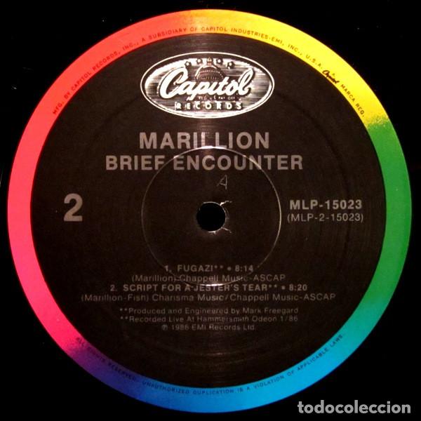 Discos de vinilo: Marillion, Brief Encounter - LP - Foto 4