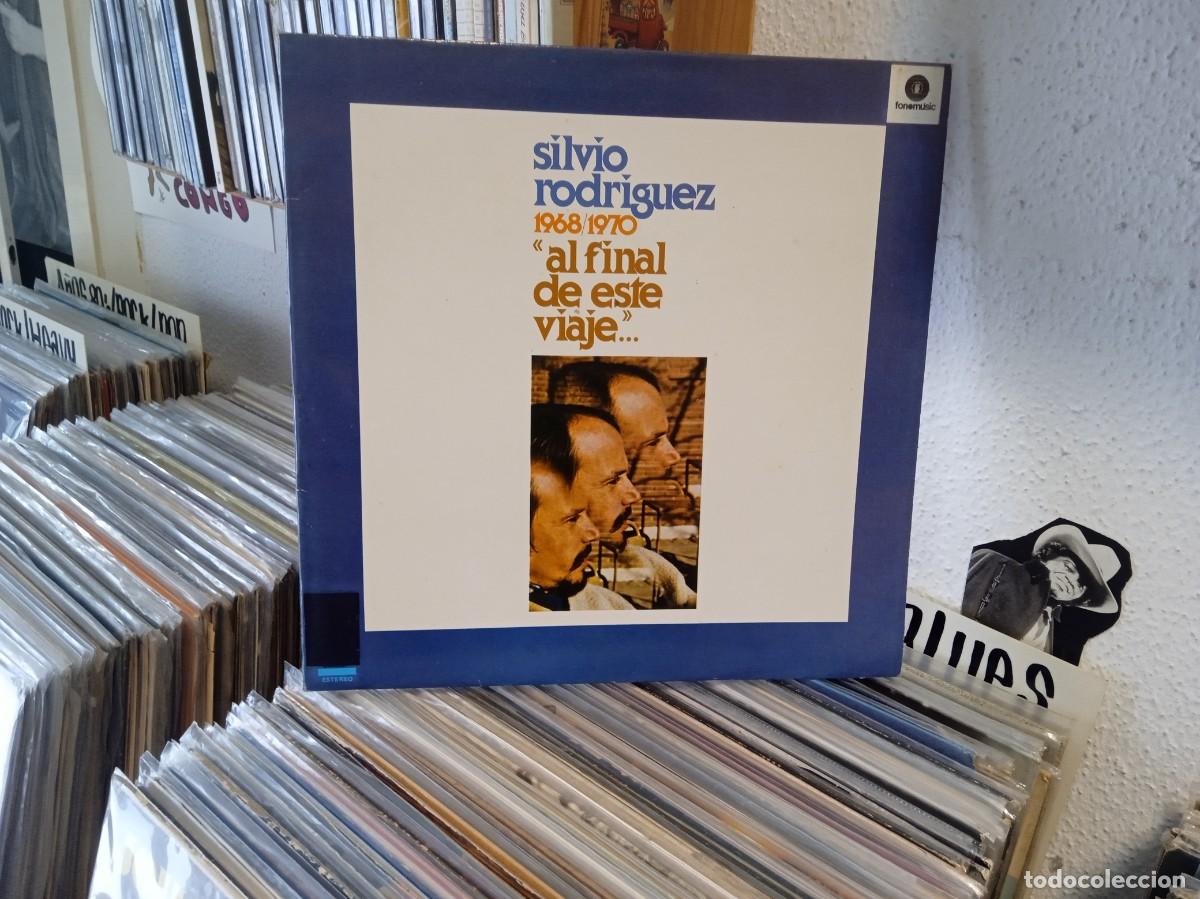 Discos de vinilo: Silvio Rodr&iacute;guez &ndash; Al Final De Este Viaje. Lp reed. Espa&ntilde;a 1984 de lp 1978.gatefold.sello fonomusic