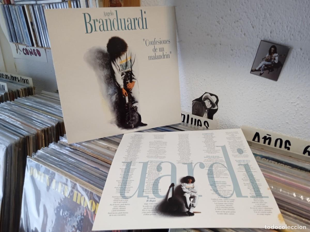 Discos de vinilo: Angelo Branduardi &ndash; Confesiones De Un Malandrinlp edici&oacute;n espa&ntilde;ola 1993. Con inner. Sello hispavox