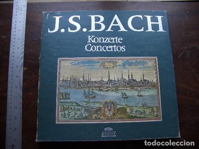Discos de vinilo: BOX SET 11 LPS ARCHIV J. S. BACH KONCERTE CONCERTOS